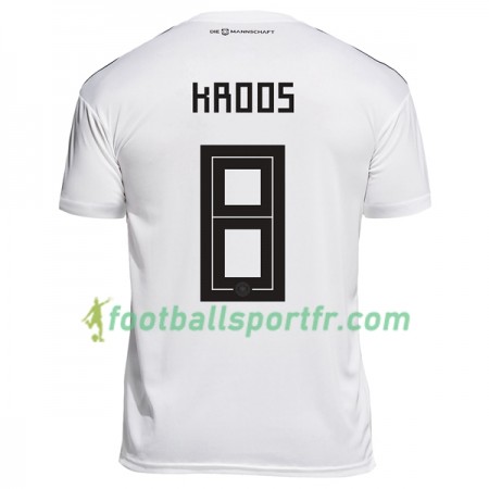 Tenue Allemagne Kroos 8 Domicile Coupe du monde 2018 Maillot de Foot